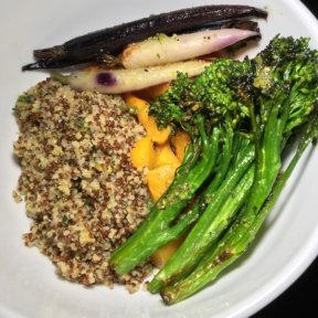 Gluten-free veggie bowl from Shay and Ivy
